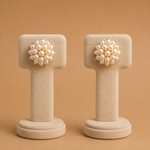 Nira Classic Pearl Stud Earrings | Nira Jewellery