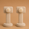 Nira Classic Pearl Stud Earrings