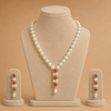 Nira Ruby Pearl Grand Pendant Necklace